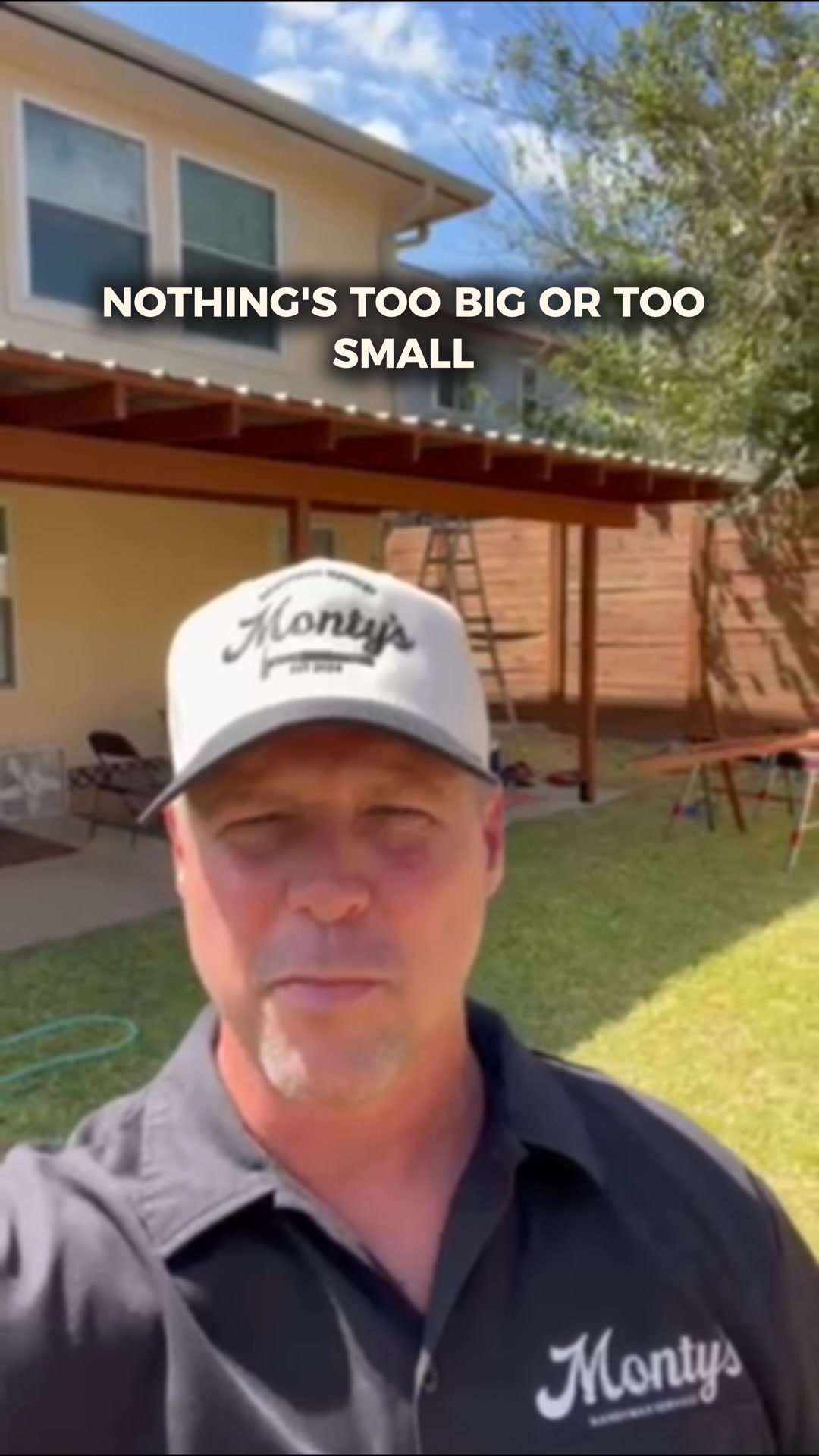 Monty's Handyman Services Handyman ad creative