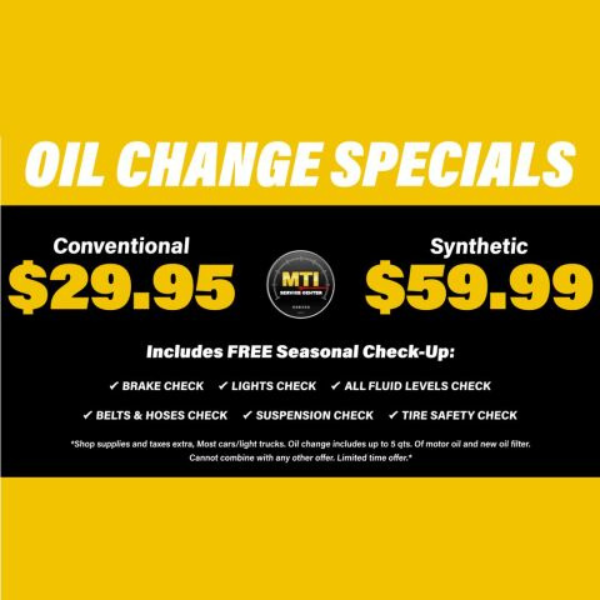 MTI Service Center Auto Repair ad creative