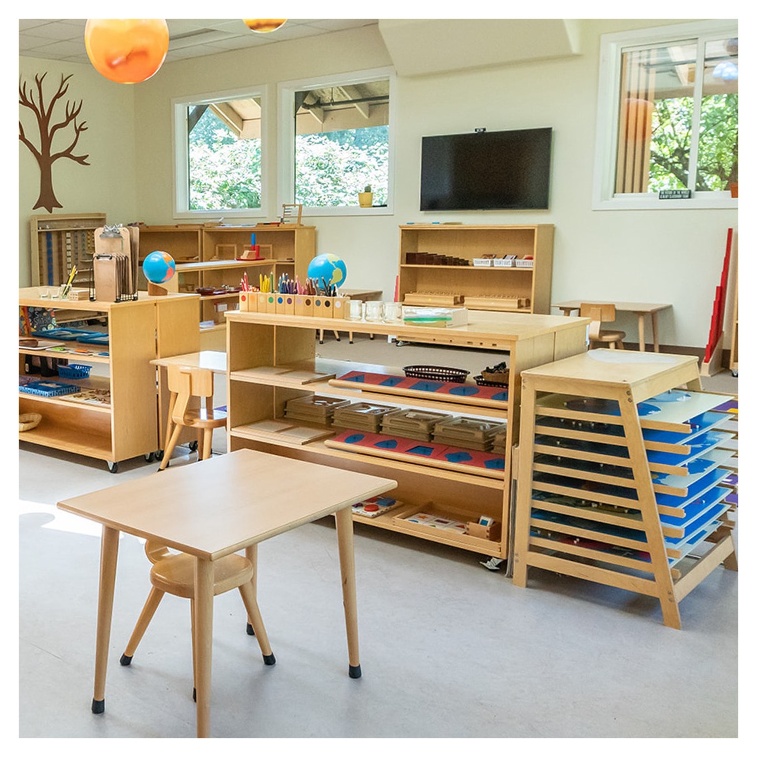 Whole Earth Montessori School Preschool ad creative