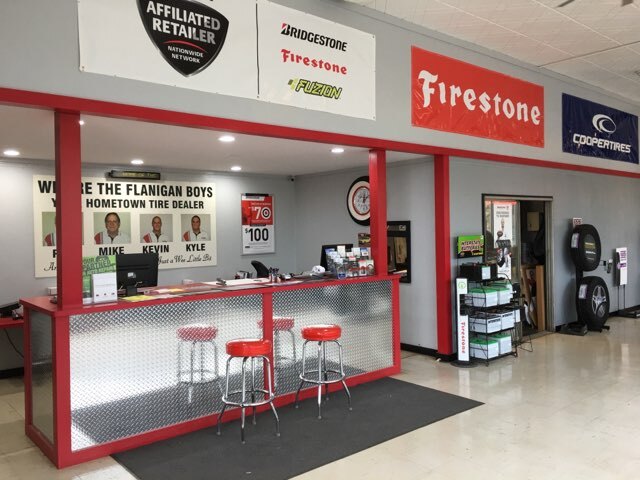 Flanigan Tires Auto Repair ad creative