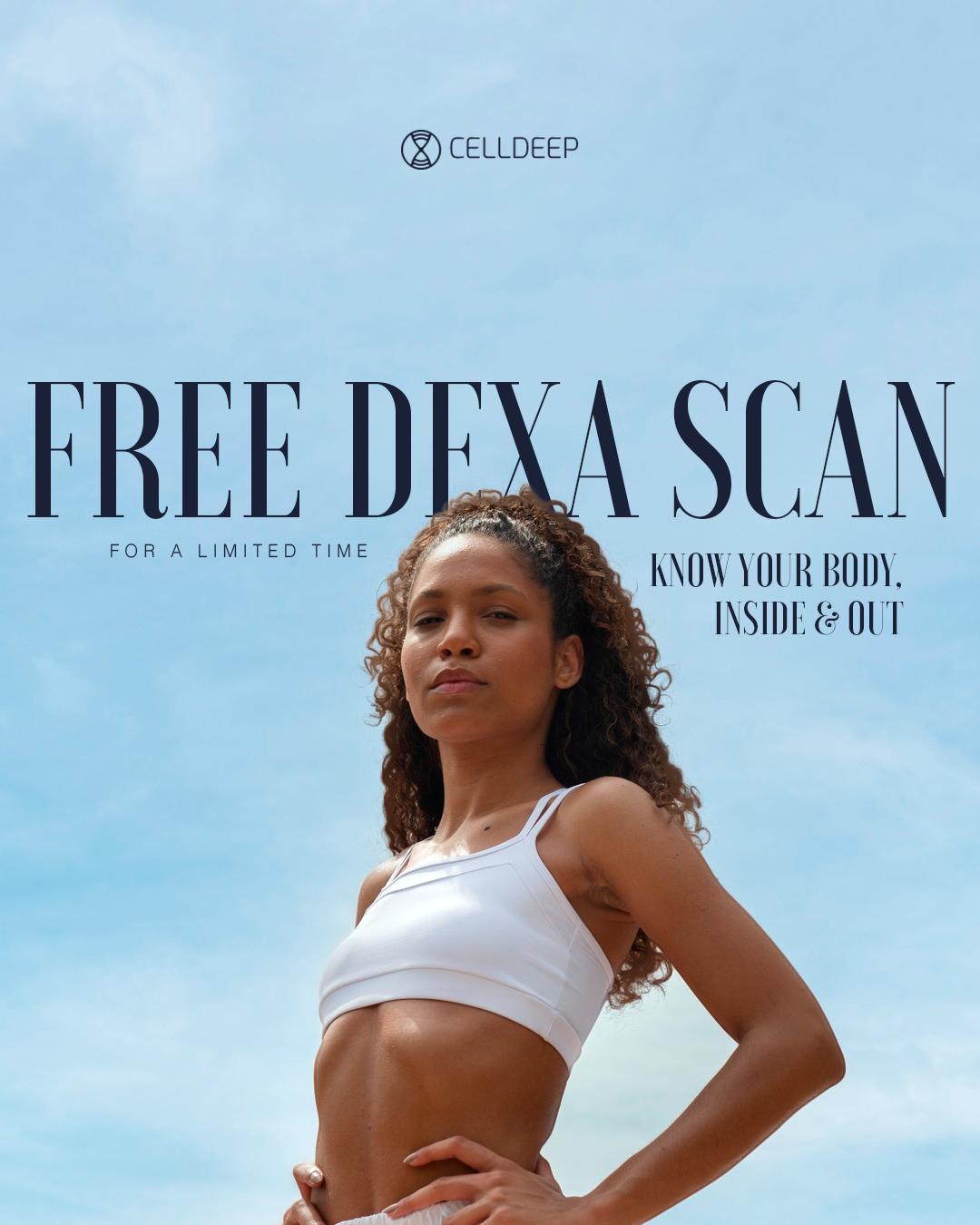 Celldeep Wellness Center ad creative