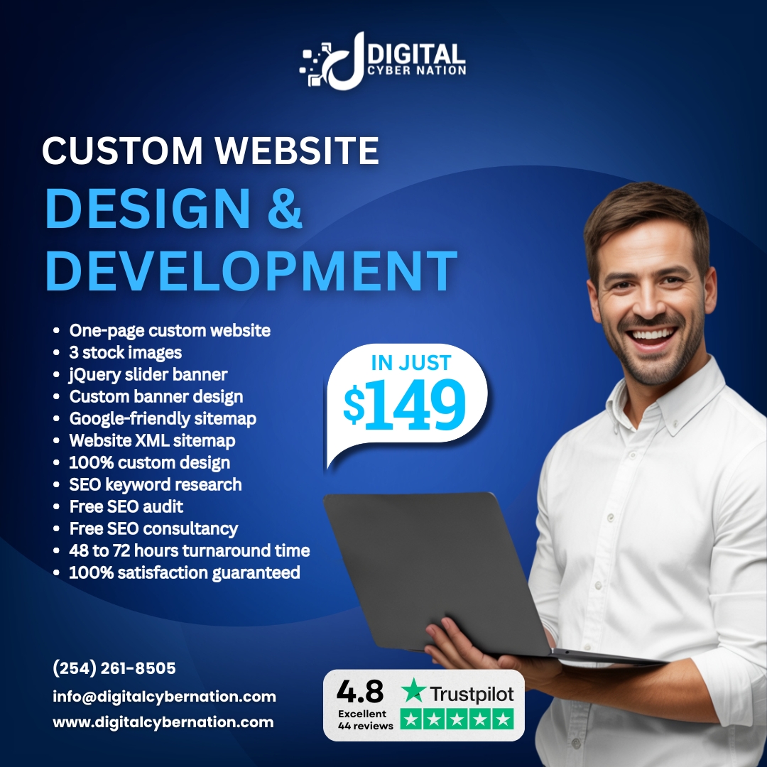Digital Cyber Nation Software Dev Services ad creative