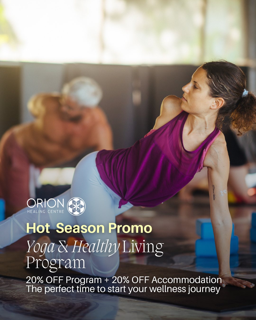 Orion Healing Center ( Detox & Yoga ) Koh Phangan Wellness Center ad creative