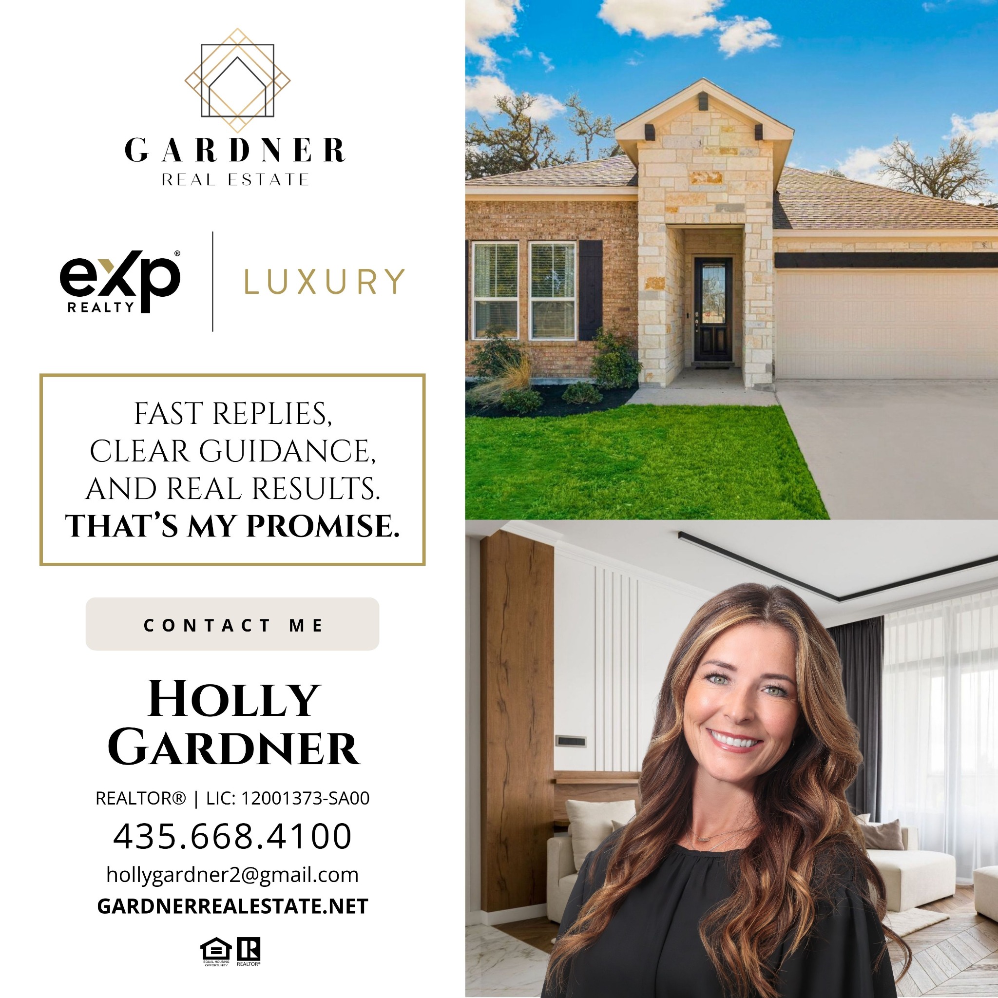 Gardner Real Estate Real Estate Agent ad creative