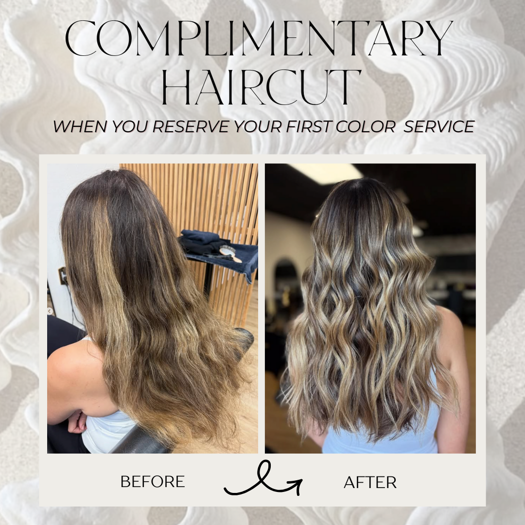 St Pete! Free Haircut with Your First Color Service!