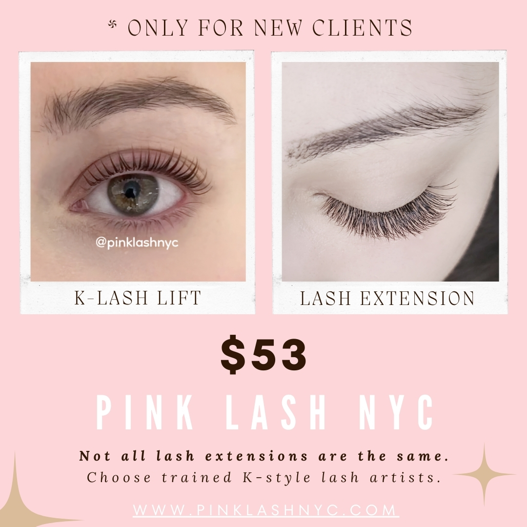 PINK LASH Eyelash & Brow Studio ad creative