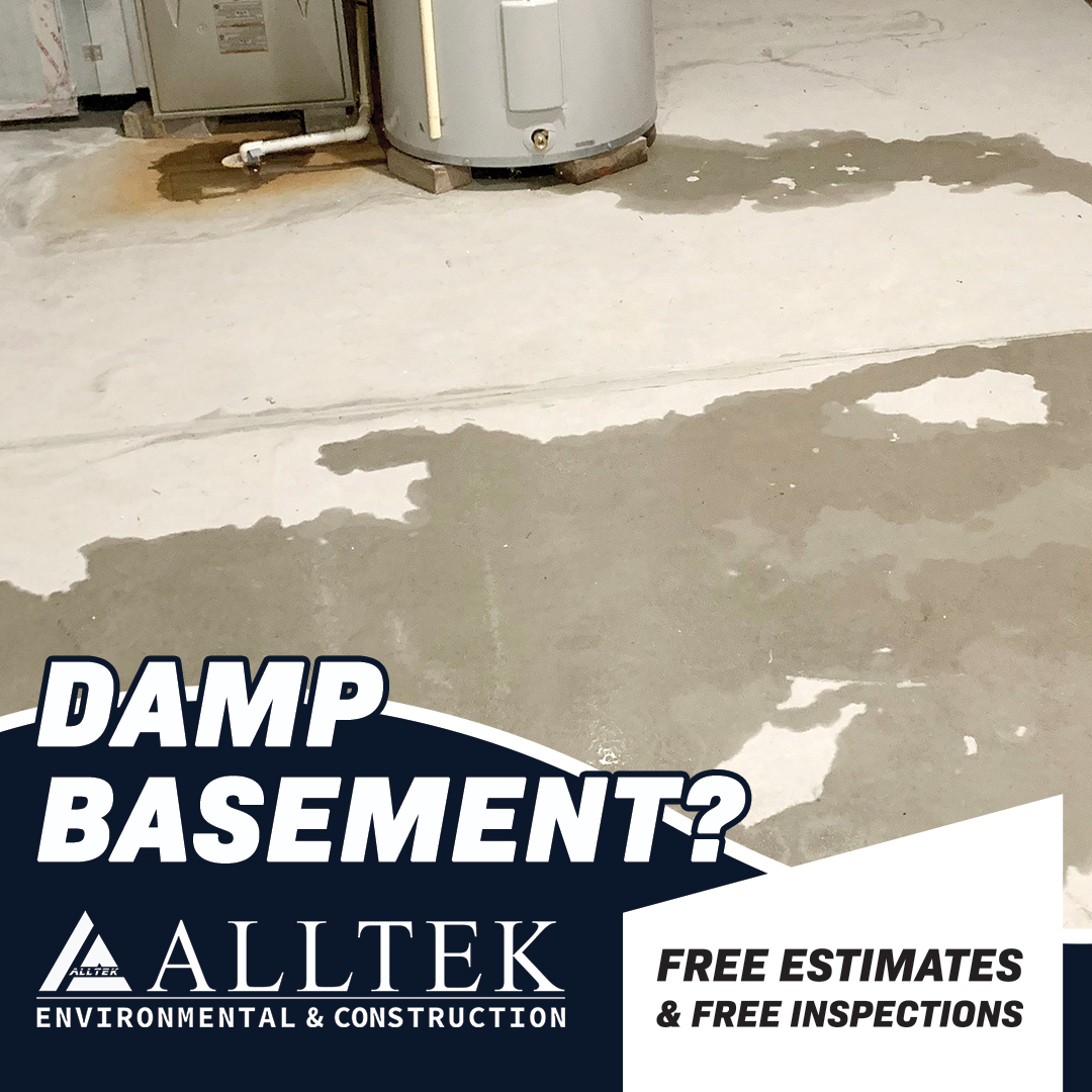 Alltek E&C Water Damage Restoration ad creative