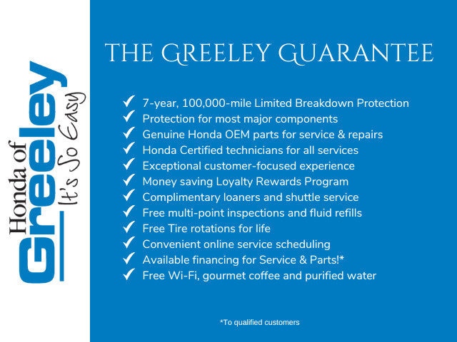 Honda of Greeley Auto Dealer ad creative