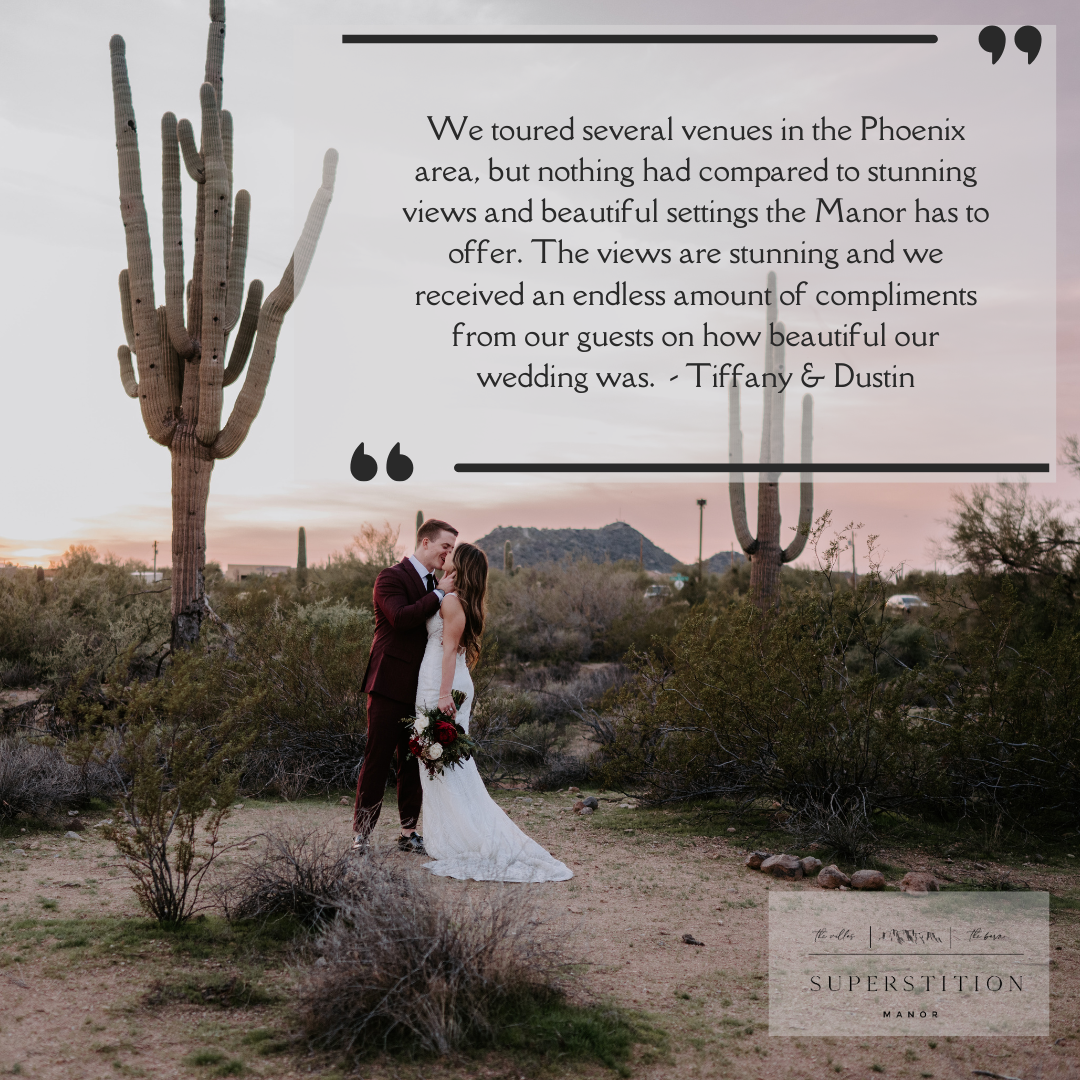 Superstition Manor Wedding and Event Center Event Venue ad creative