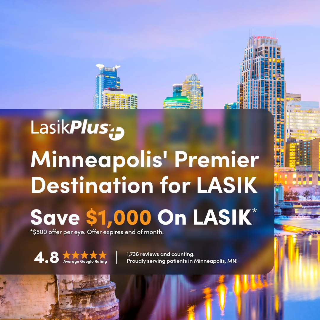 See Clearly and Save $1,000* on LASIK