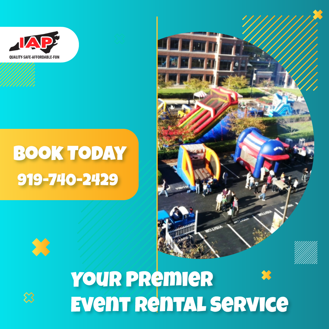 Water Slides, Bounce Houses, Obstacle Courses, and More!