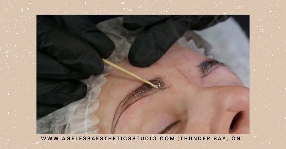 Ageless Aesthetics Studio Eyelash & Brow Studio ad creative