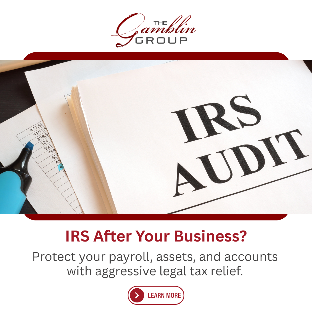 The Gamblin Group Tax Preparer ad creative