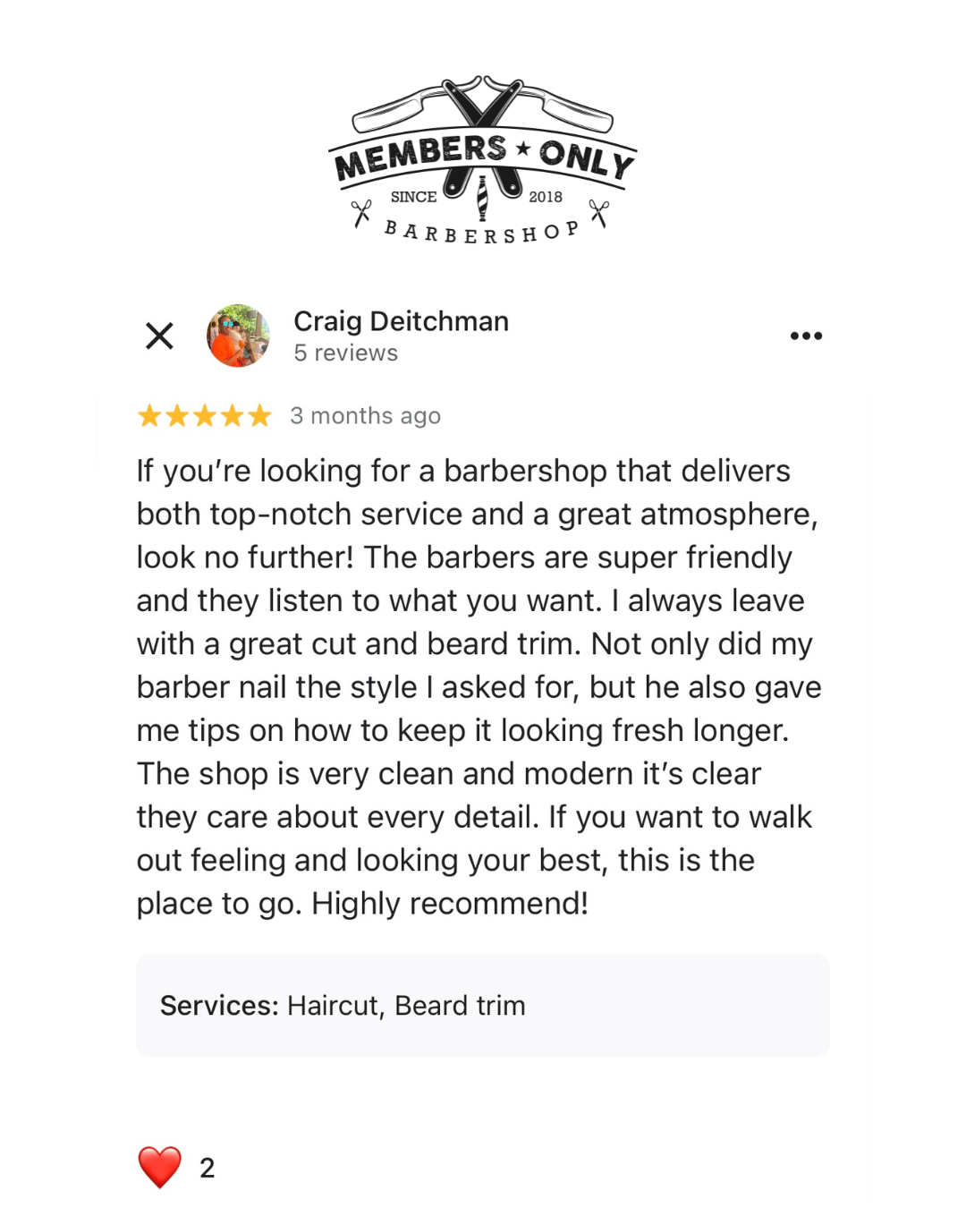 5-Star Cuts. Real Reviews 💈🔥