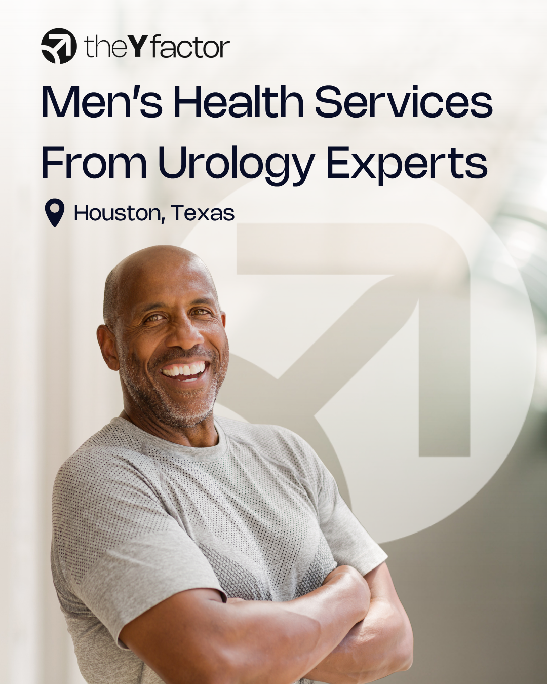 The Y Factor - Men's Urological Wellness and Fertility Home Health Care ad creative