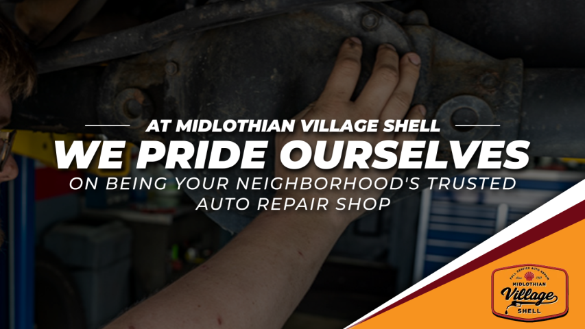 Midlothian Village Shell Auto Repair ad creative