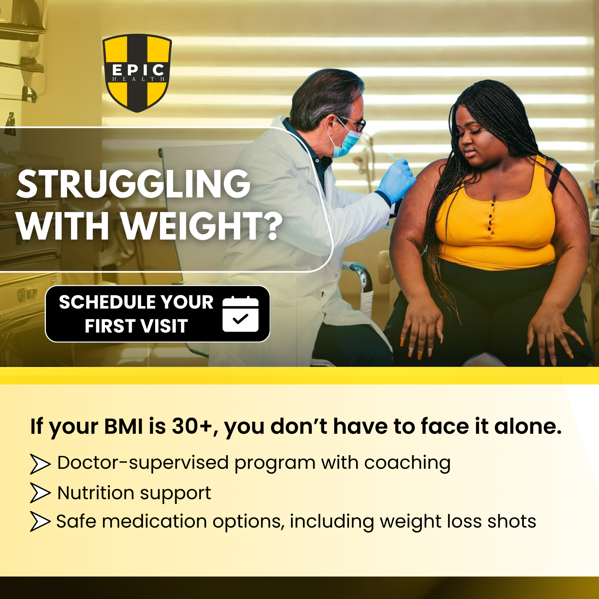 Clinician-Supervised Weight Loss