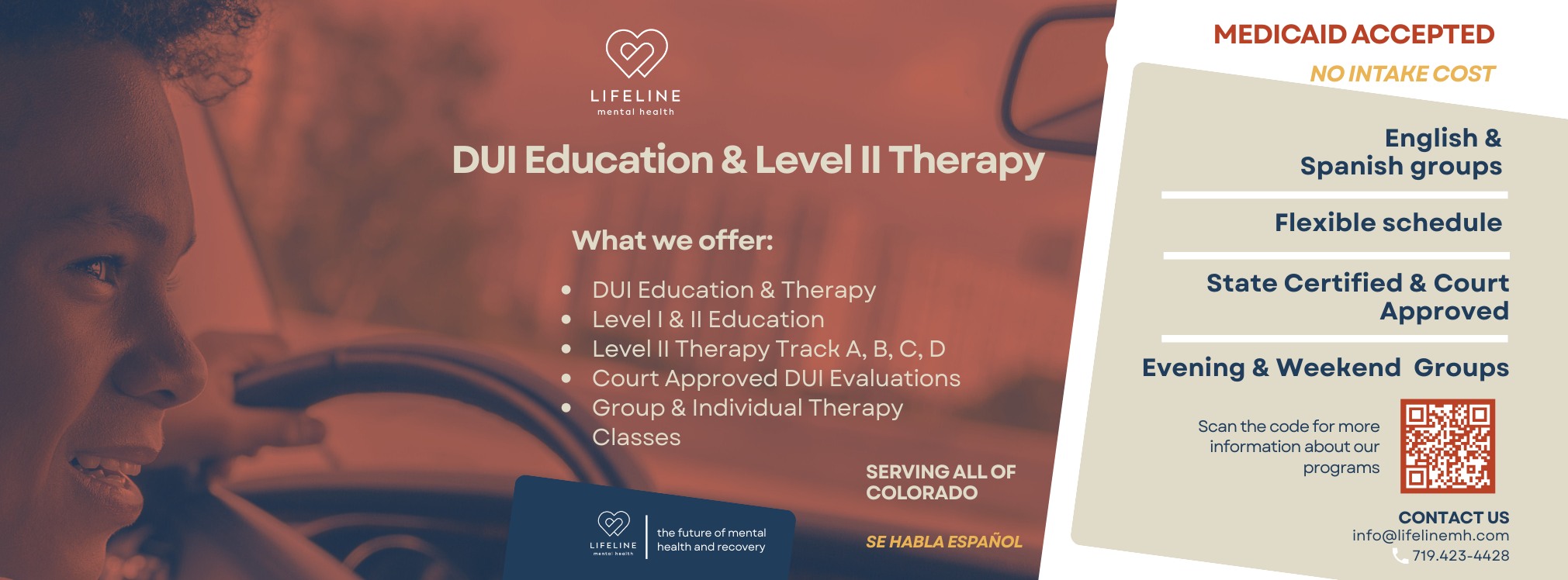 Lifeline MH Criminal Defense ad creative