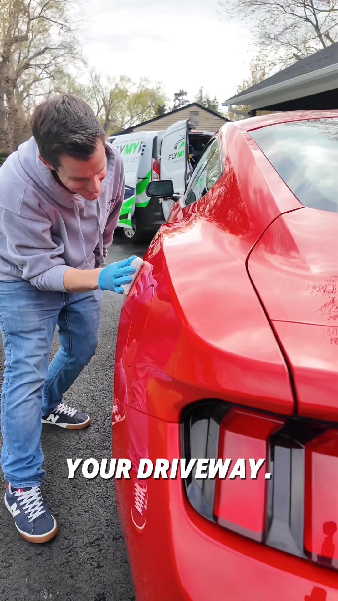 Fly My Ride Auto Detailing ad creative