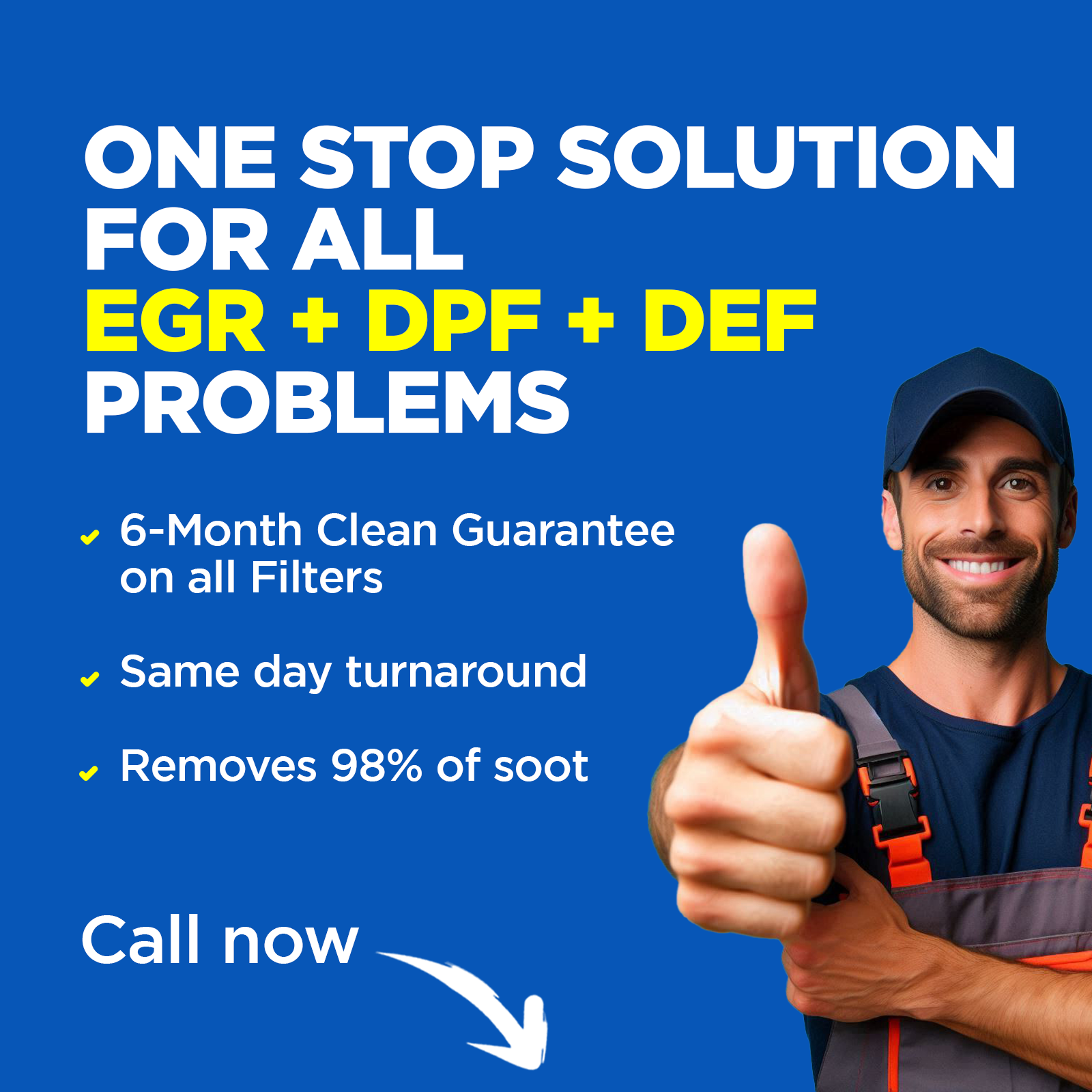 Same Day DPF Cleaning