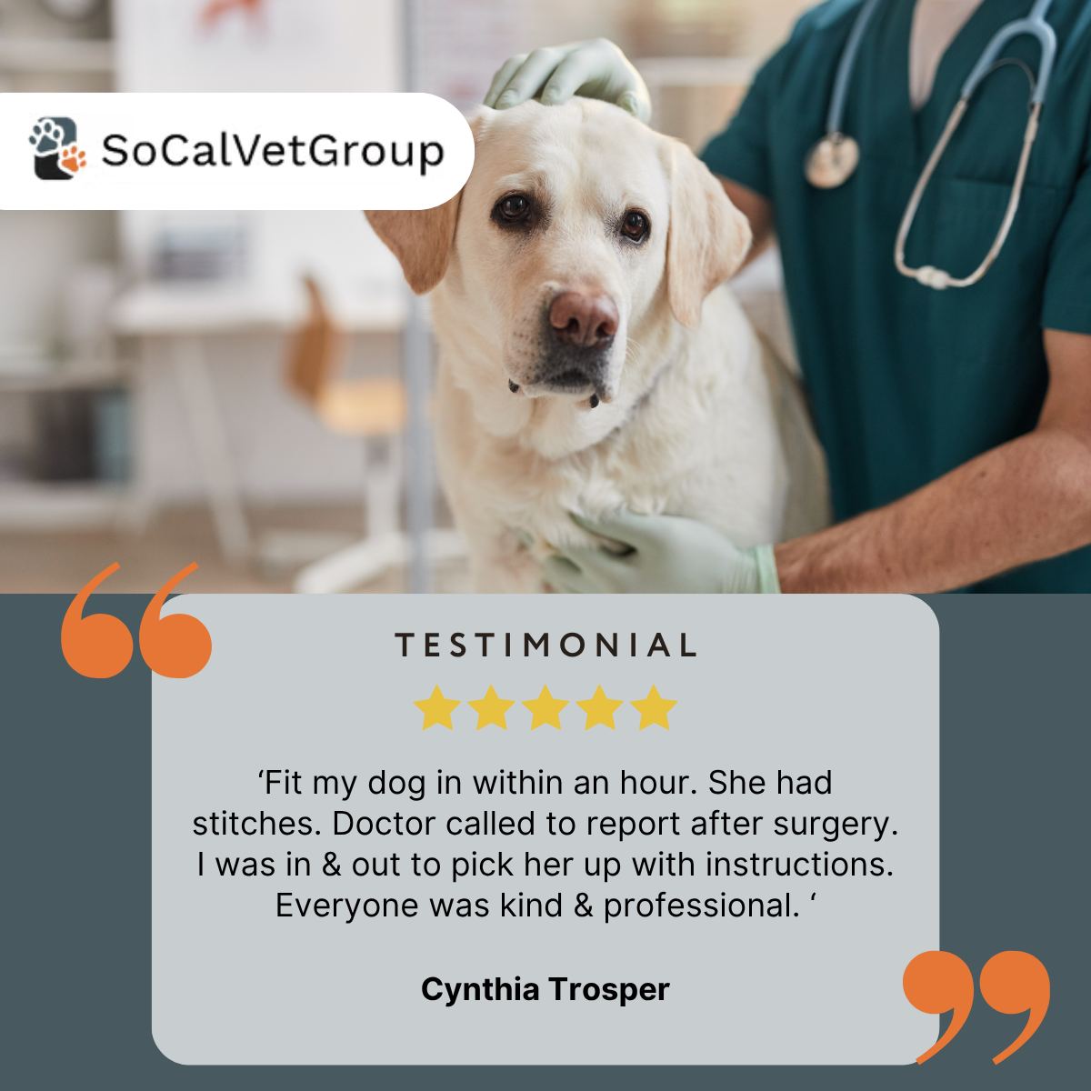 Shorter wait times | Lower costs | Expert care