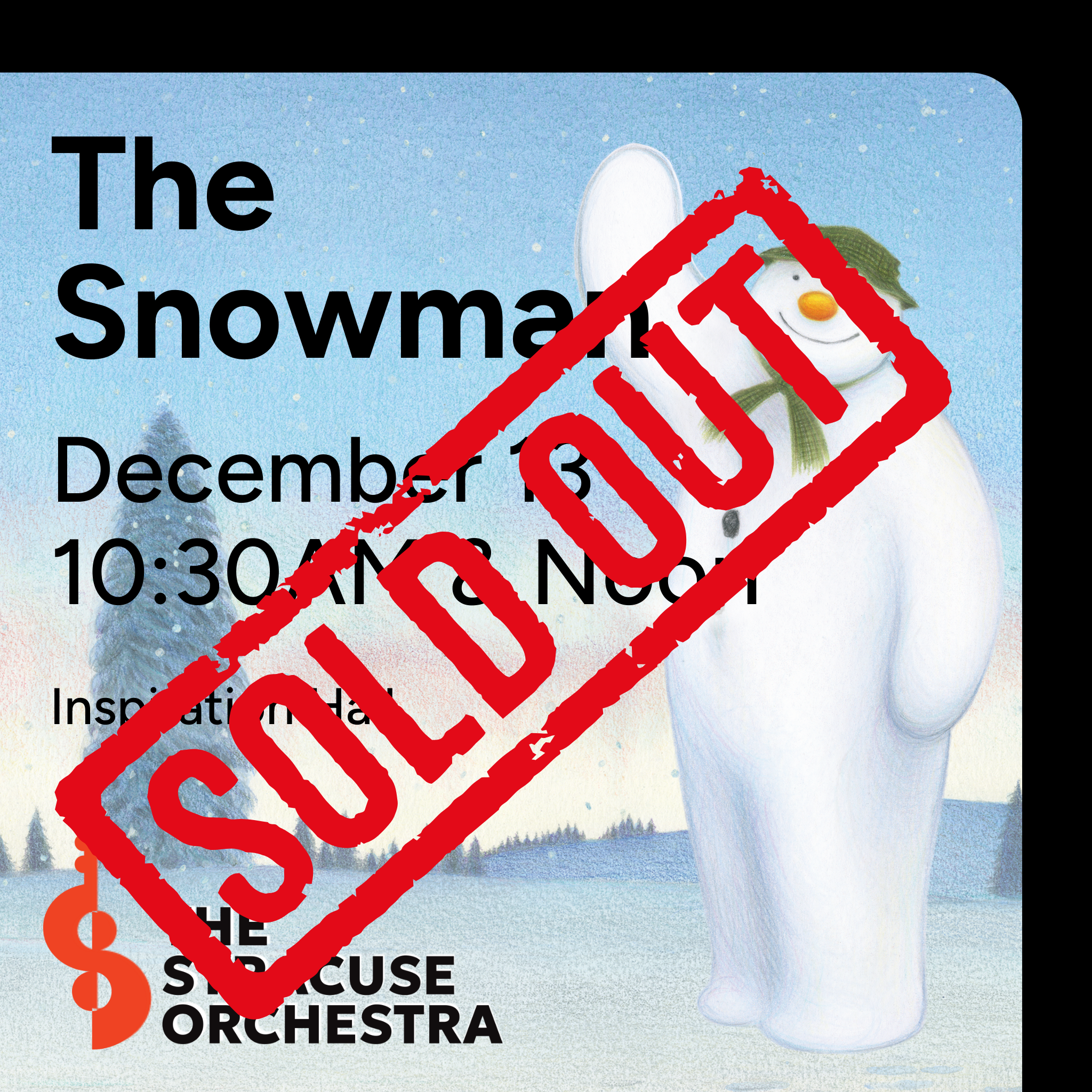 The Syracuse Orchestra Event Venue ad creative