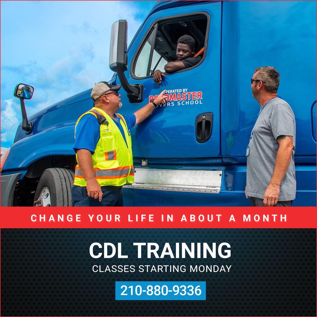 Roadmaster Training Driving School ad creative