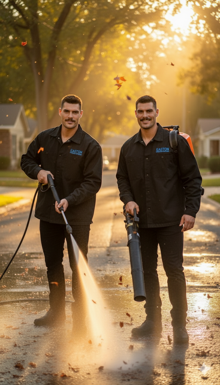 Easton Pressure Washing Gutter Service ad creative