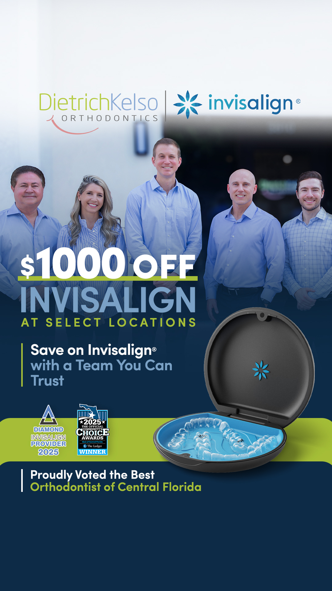 Book Your $1,000 OFF Invisalign 😀