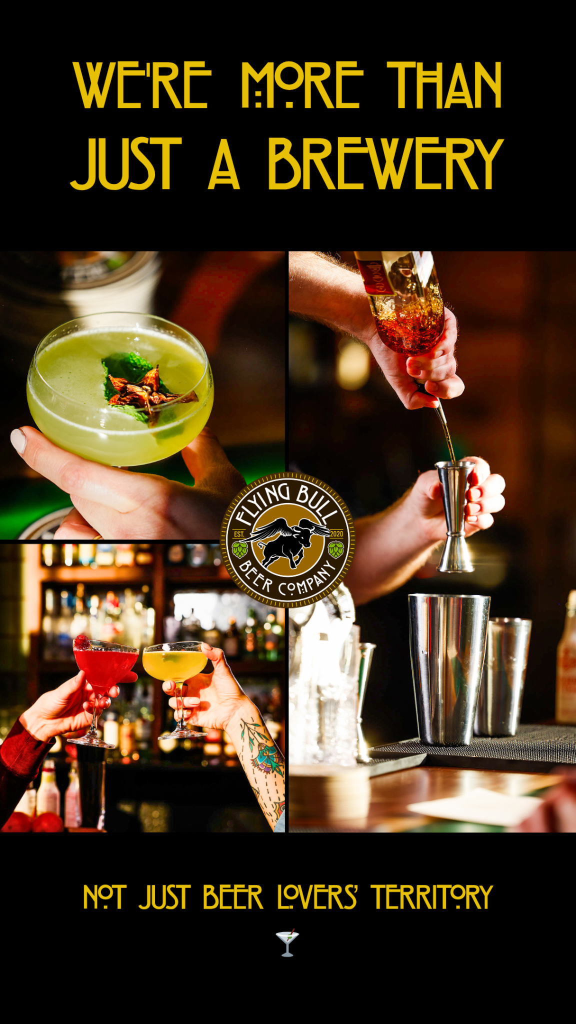 Flying Bull Restaurant and Brewery Brewery & Winery ad creative