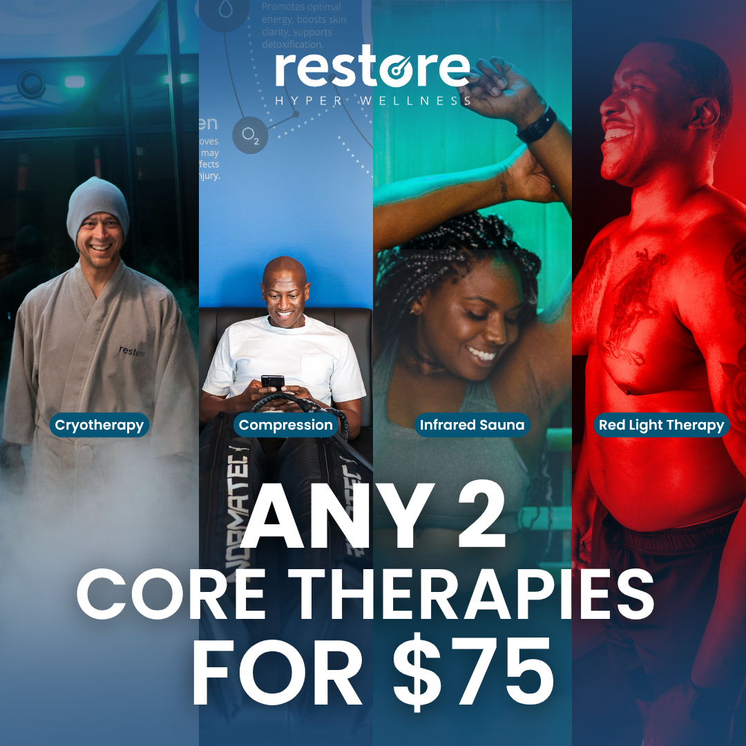 Restore Hyper Wellness Wellness Center ad creative