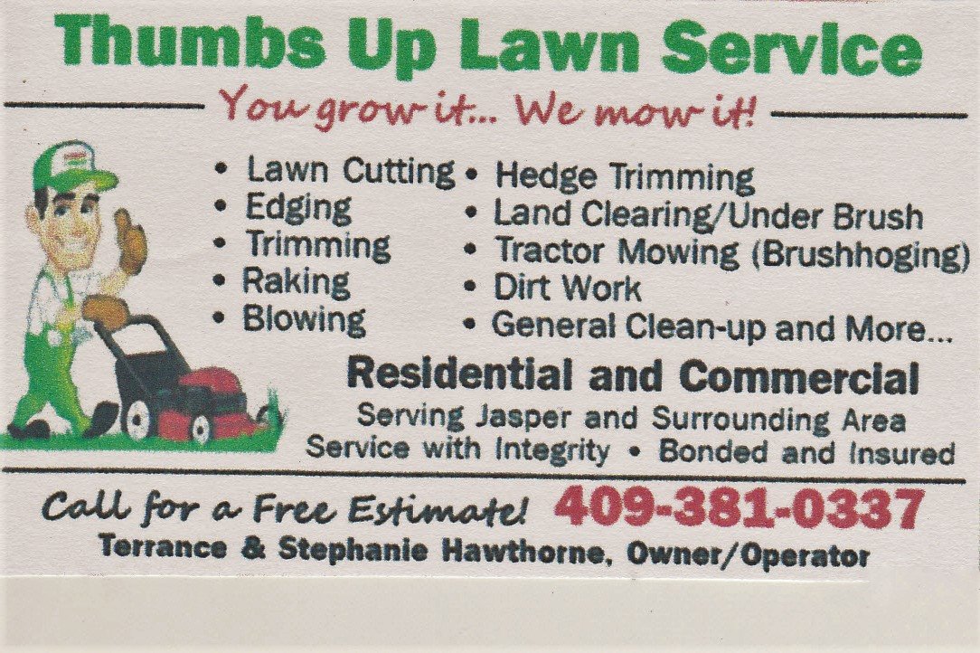 Thumbs Up Lawn Service