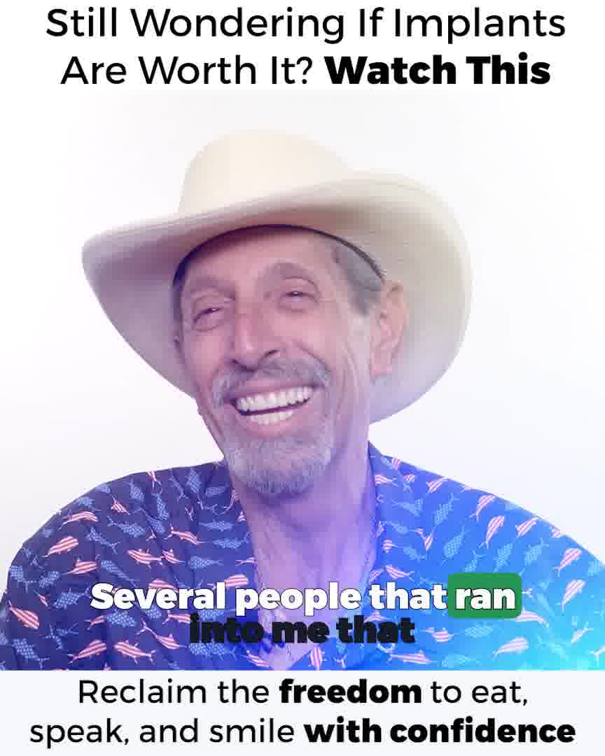 Fusion Dental Implant Center Implant Dentist ad creative