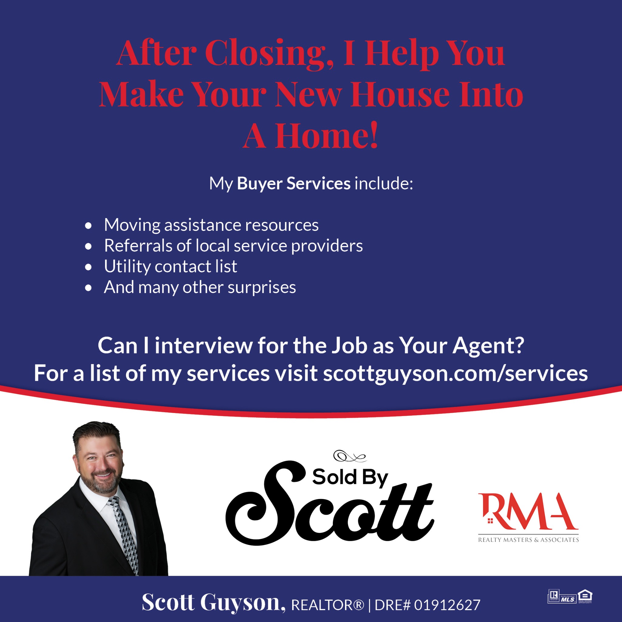 Scott Guyson Real Estate Real Estate Agent ad creative