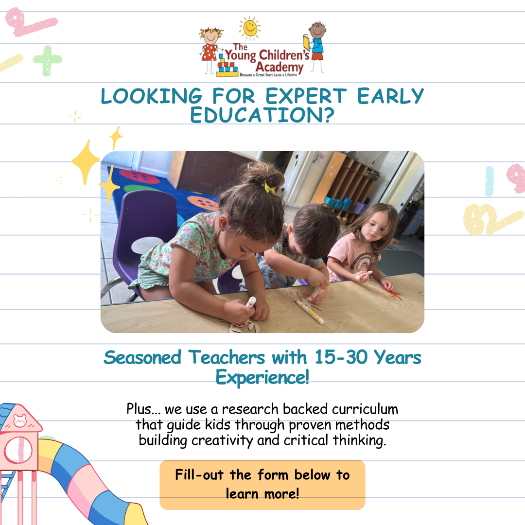 The Young Children's Academy Preschool ad creative