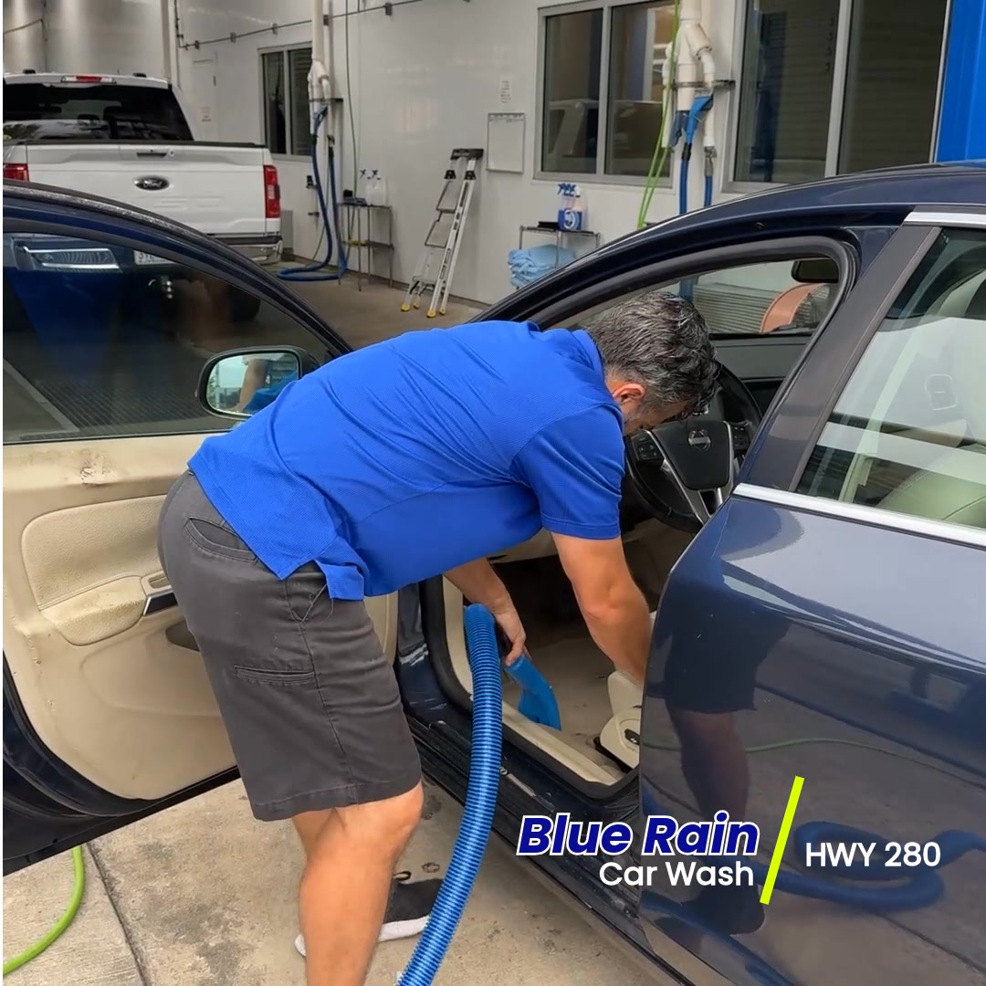 Blue Rain Express Car Wash HWY 280 Car Wash ad creative