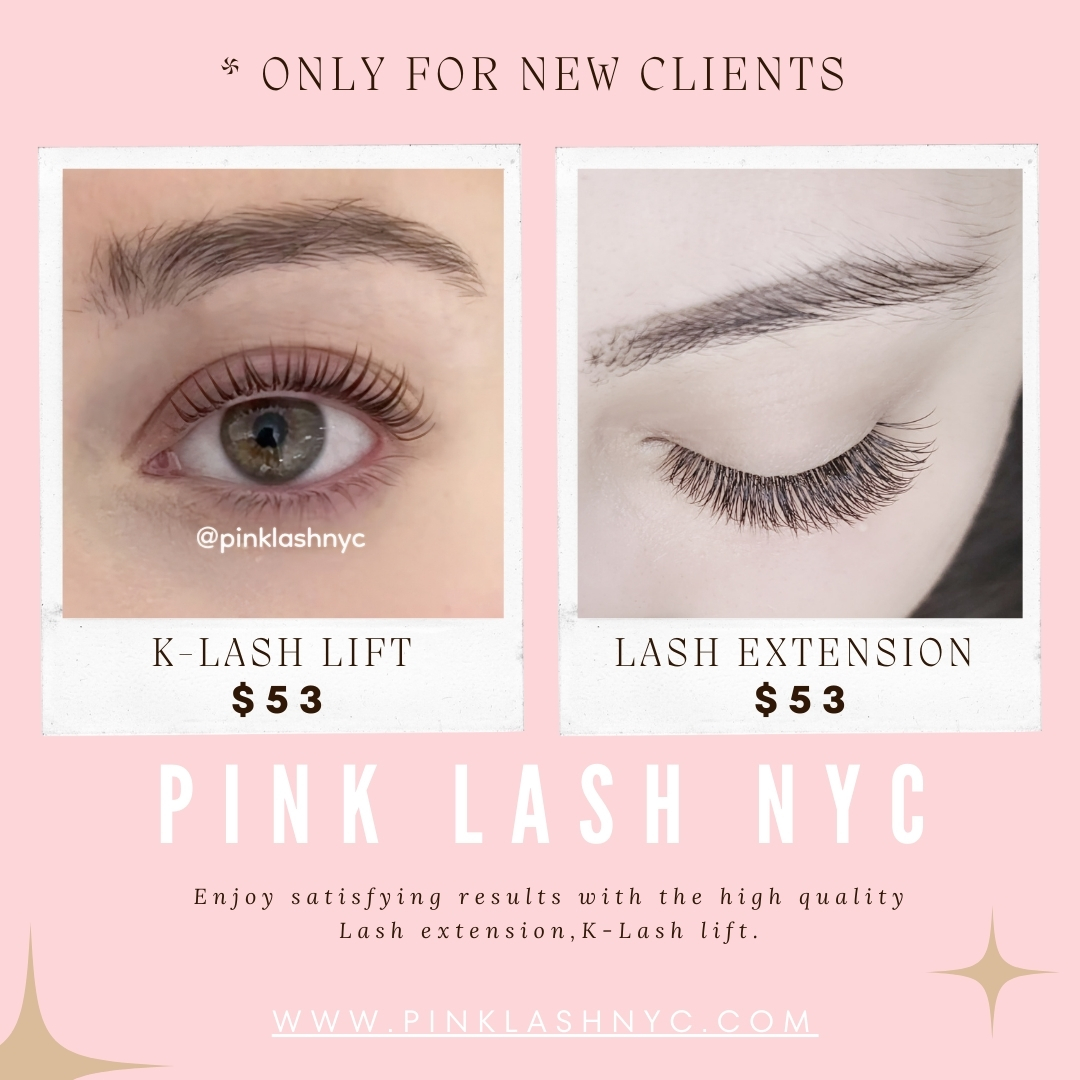 PINK LASH Eyelash & Brow Studio ad creative