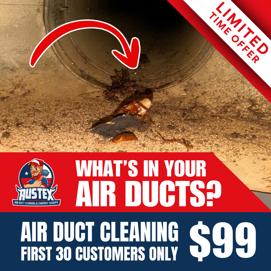 AusTex Air Duct Cleaning HVAC ad creative