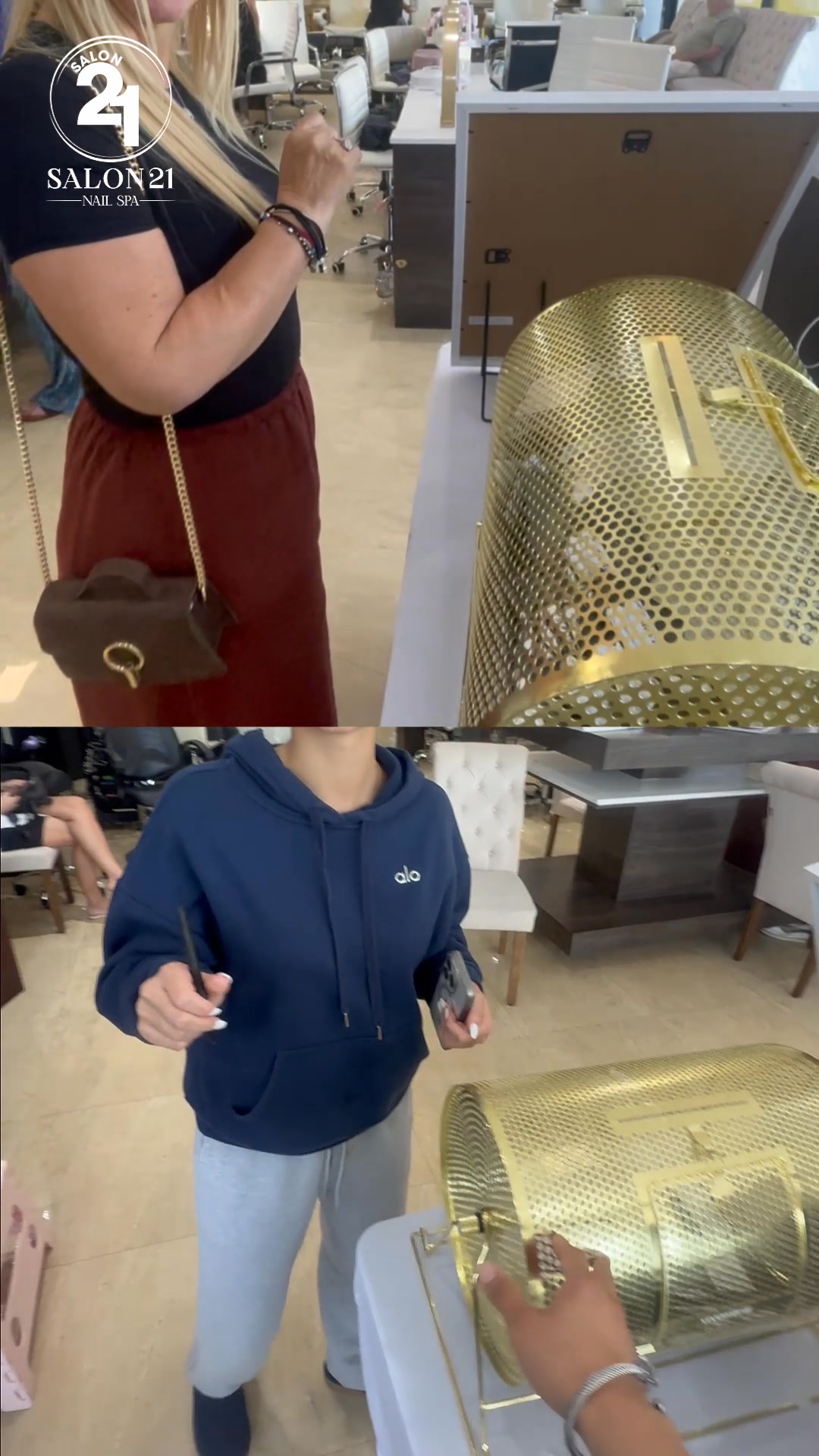 Flawless nails. Zero stress. One salon that does it all — Salon 21 Aventura.