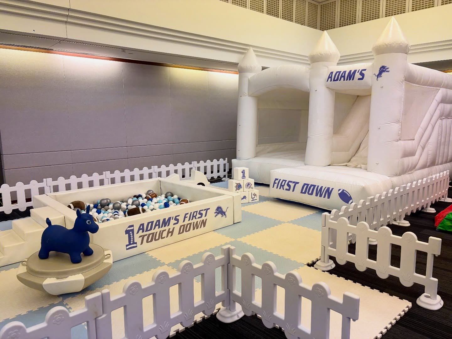 Michigan’s #1 Kids' Party Rentals in Metro Detroit | Ball Pits, Soft Play, Bounce Houses, Chiavari Chairs & More