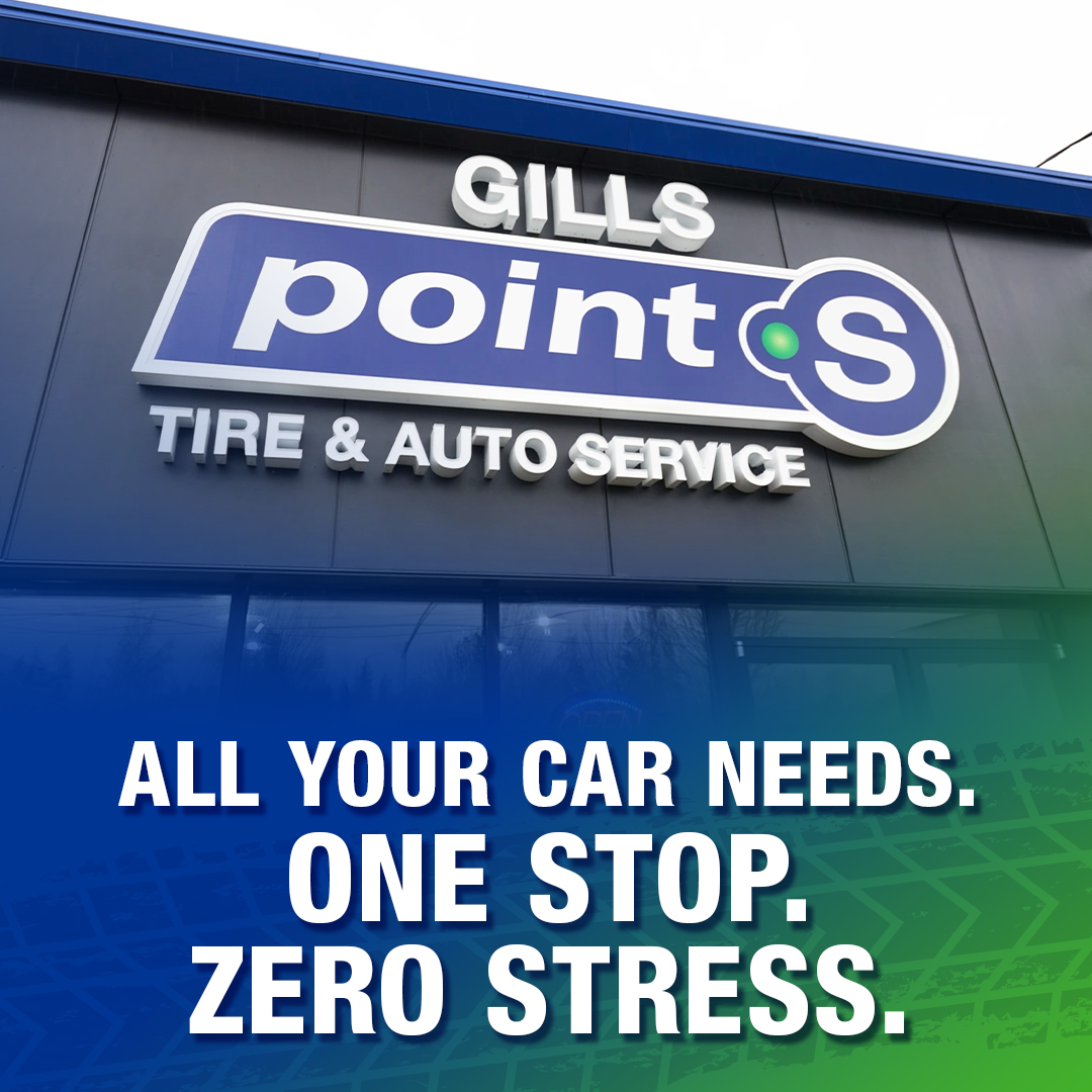 Gills Point S Tire & Auto Auto Repair ad creative