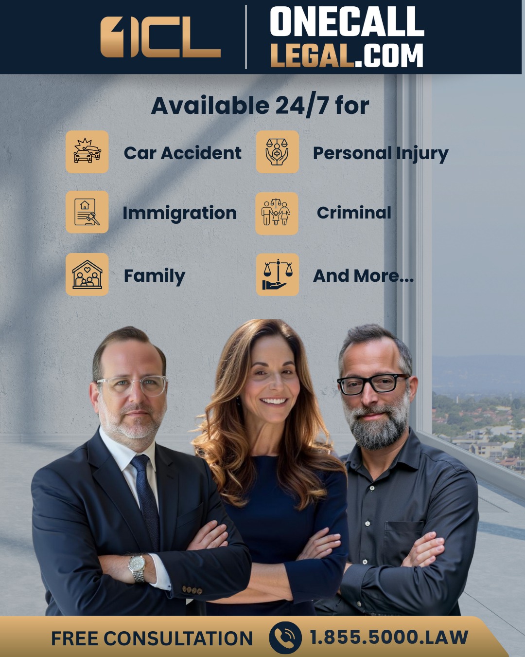 One Call Legal Seltzer Mayberg, LLC General Practice ad creative