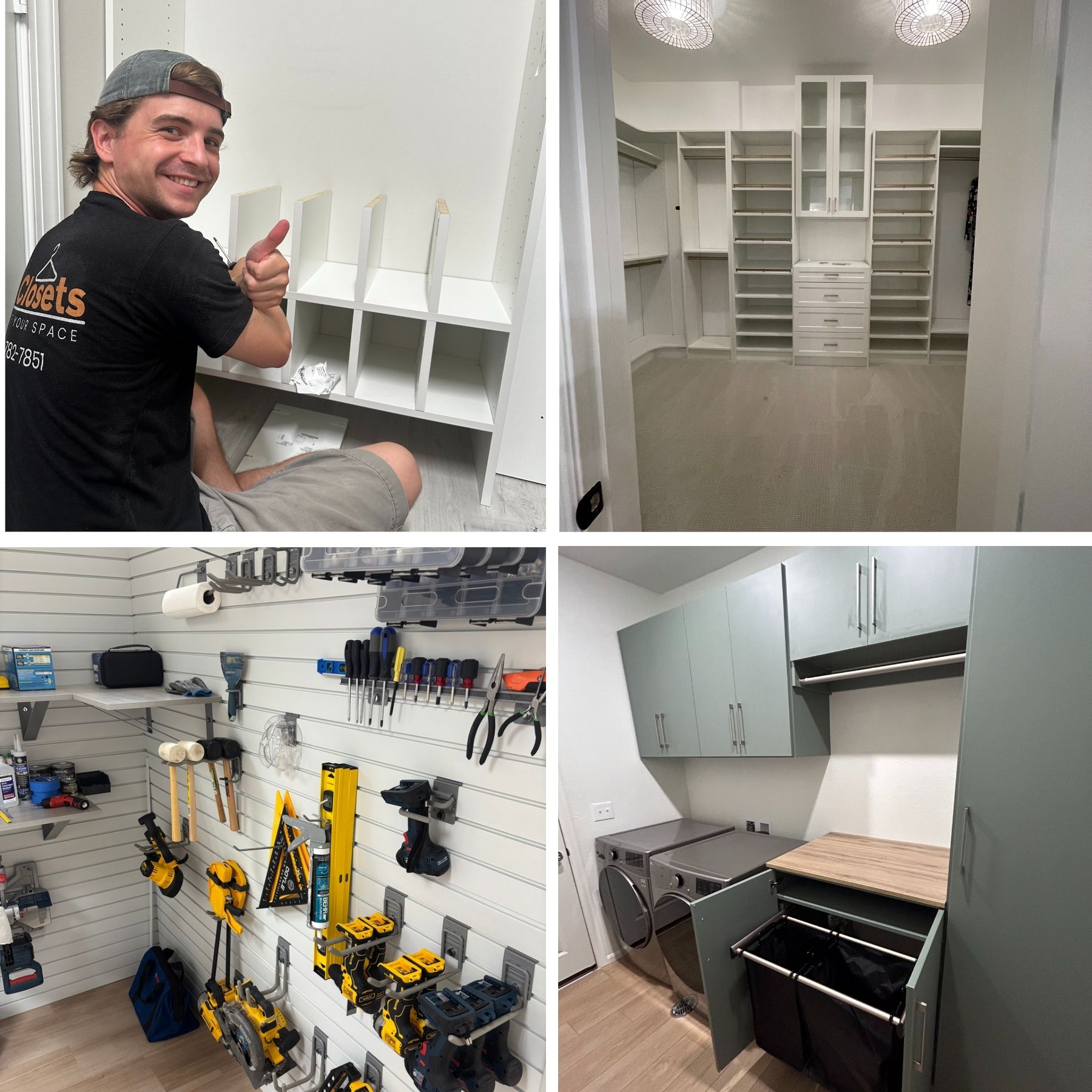 Up Closets of Port St. Lucie Handyman ad creative