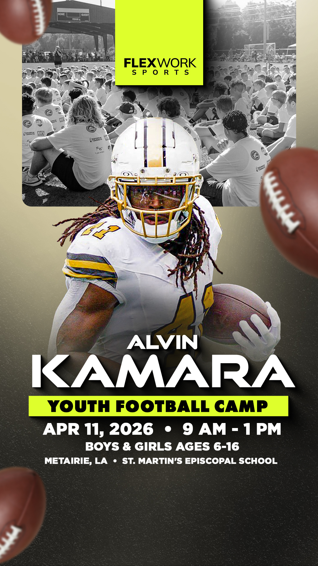 Metairie Youth Football Camp