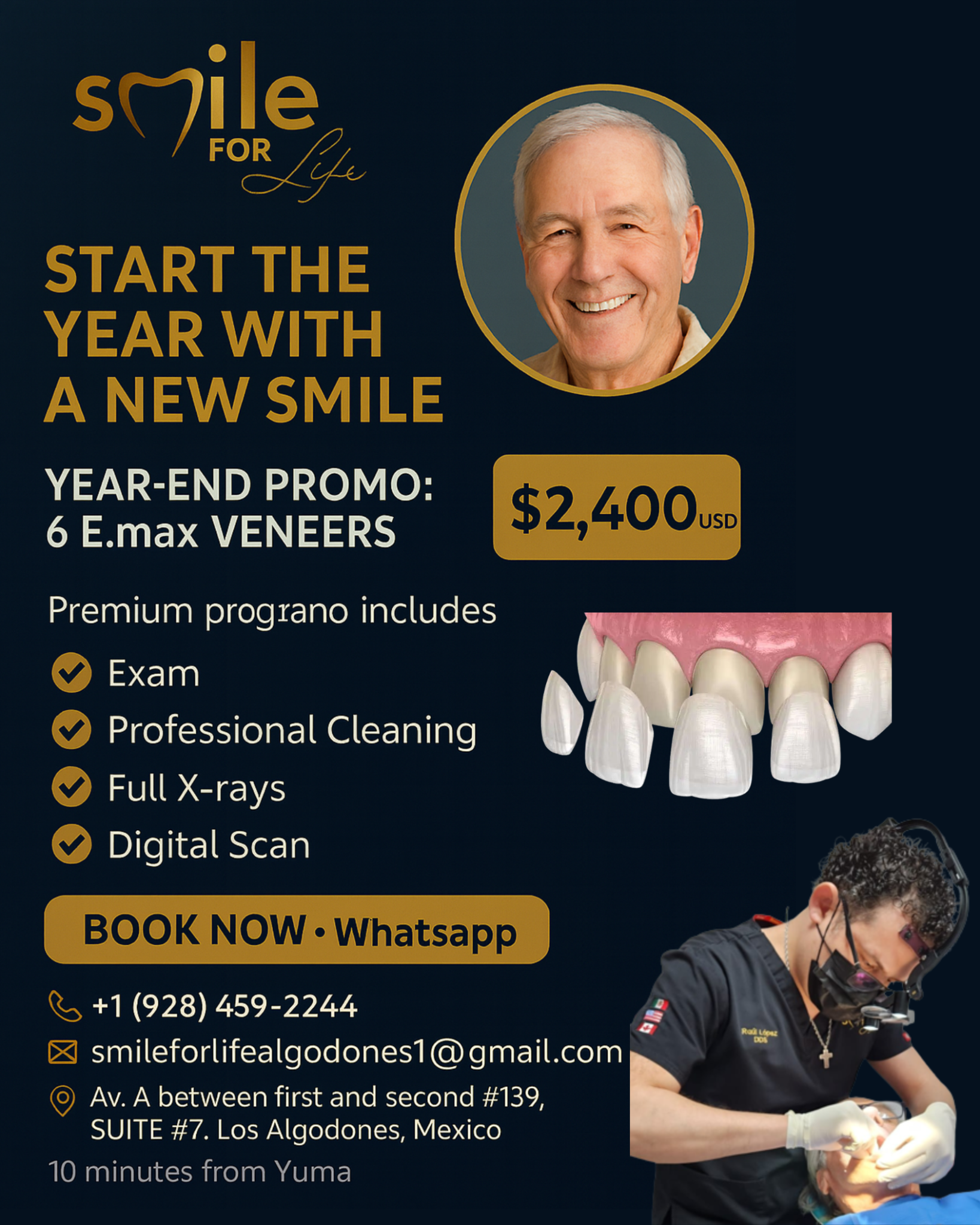 Premium Veneers, Half the U.S. Price!