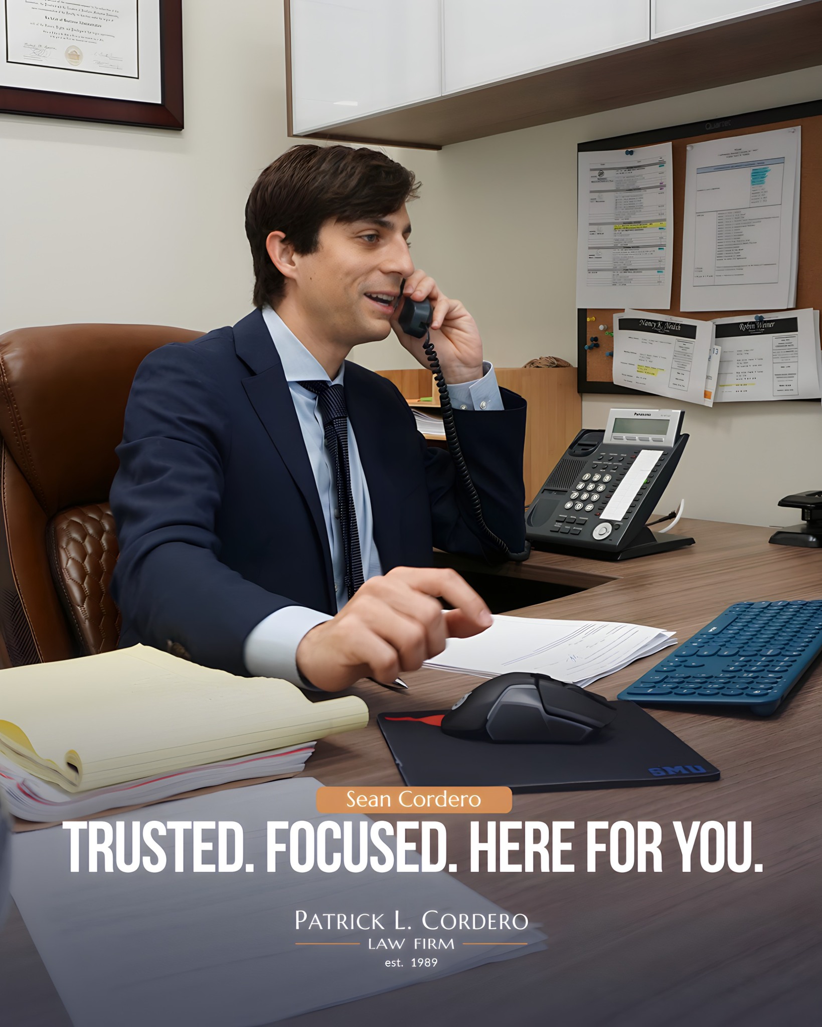 The Law Offices of Patrick L. Cordero PA General Practice ad creative