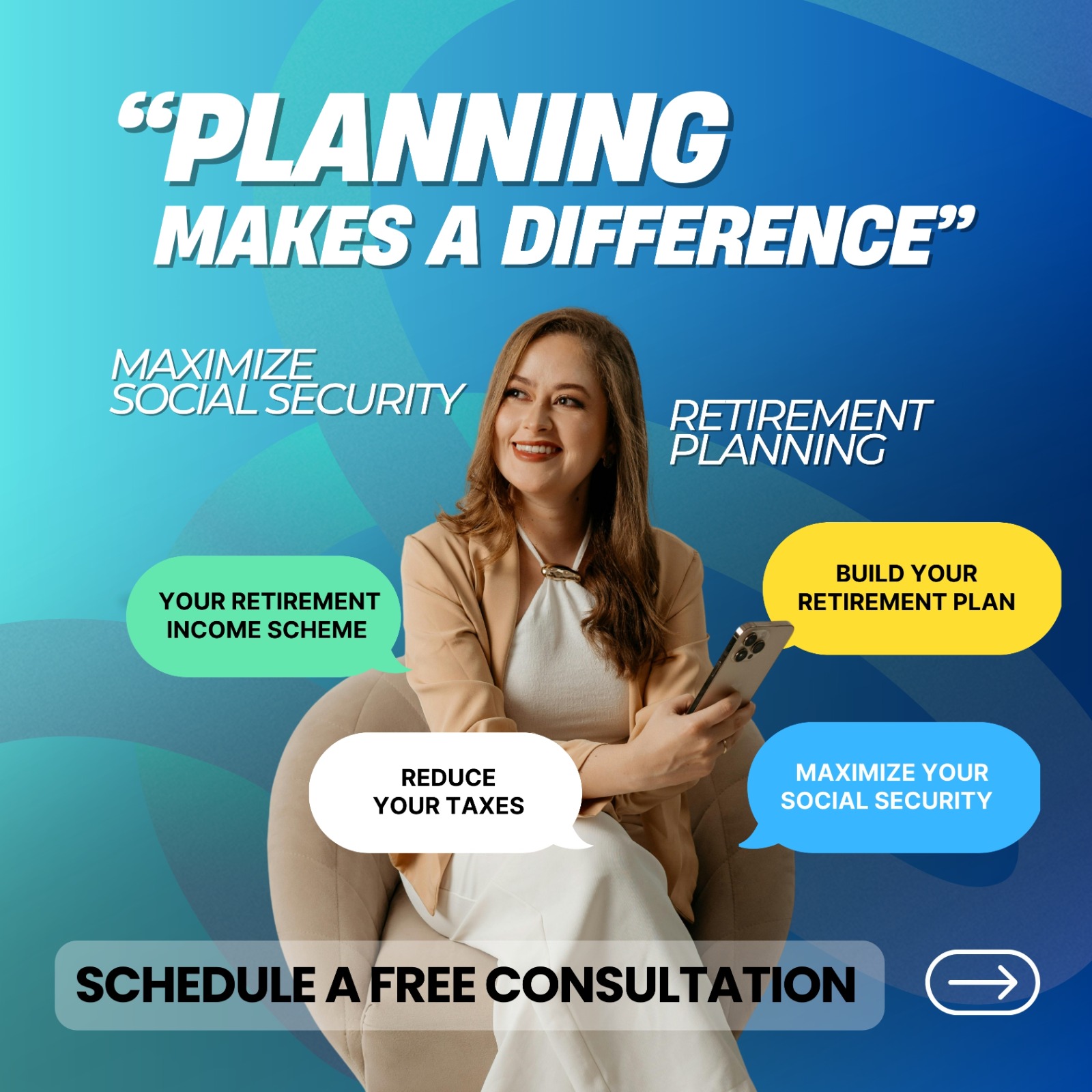 Social Security Guide Financial Advisor ad creative