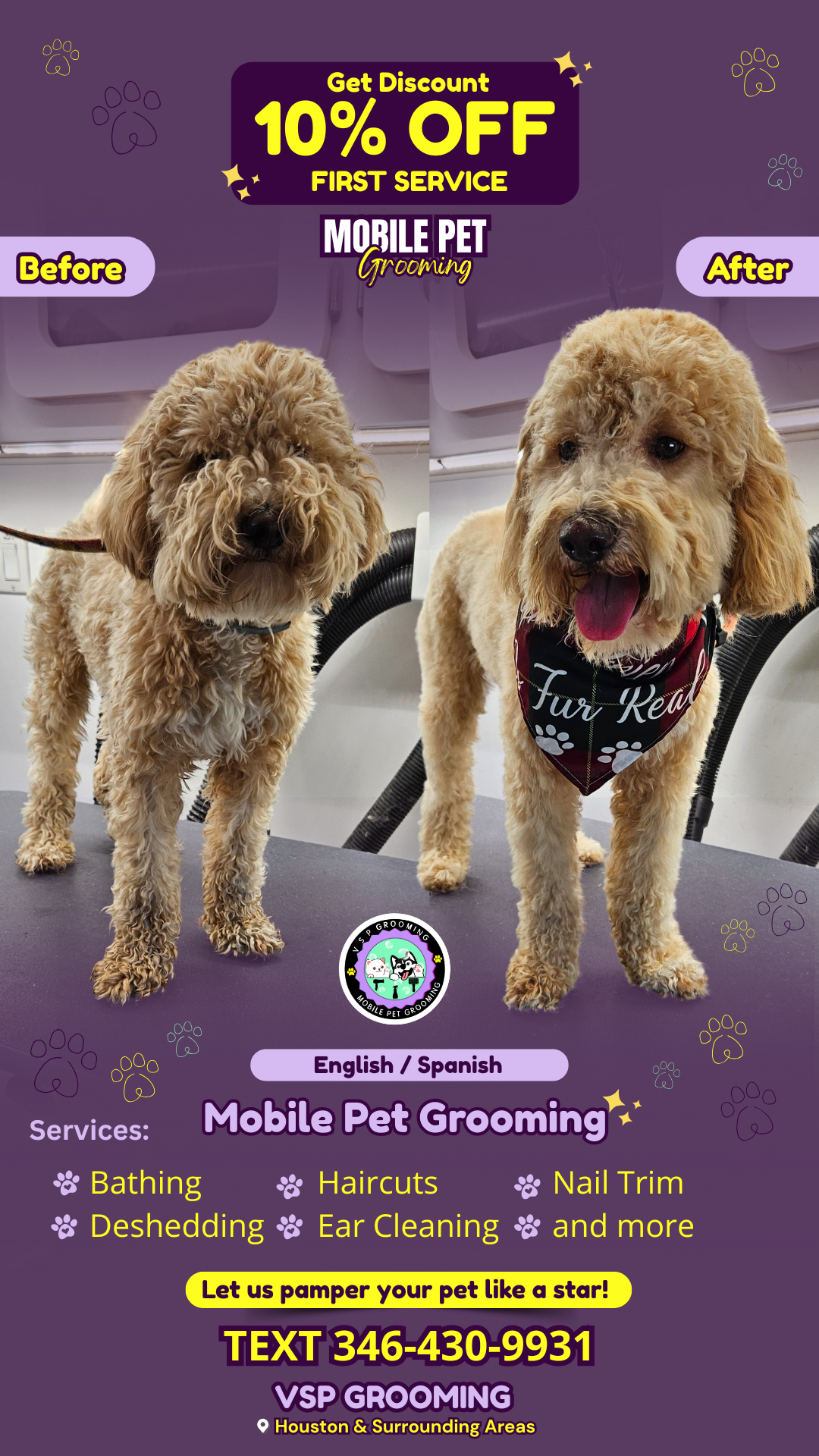 Pamper Your Pet with VSP Grooming