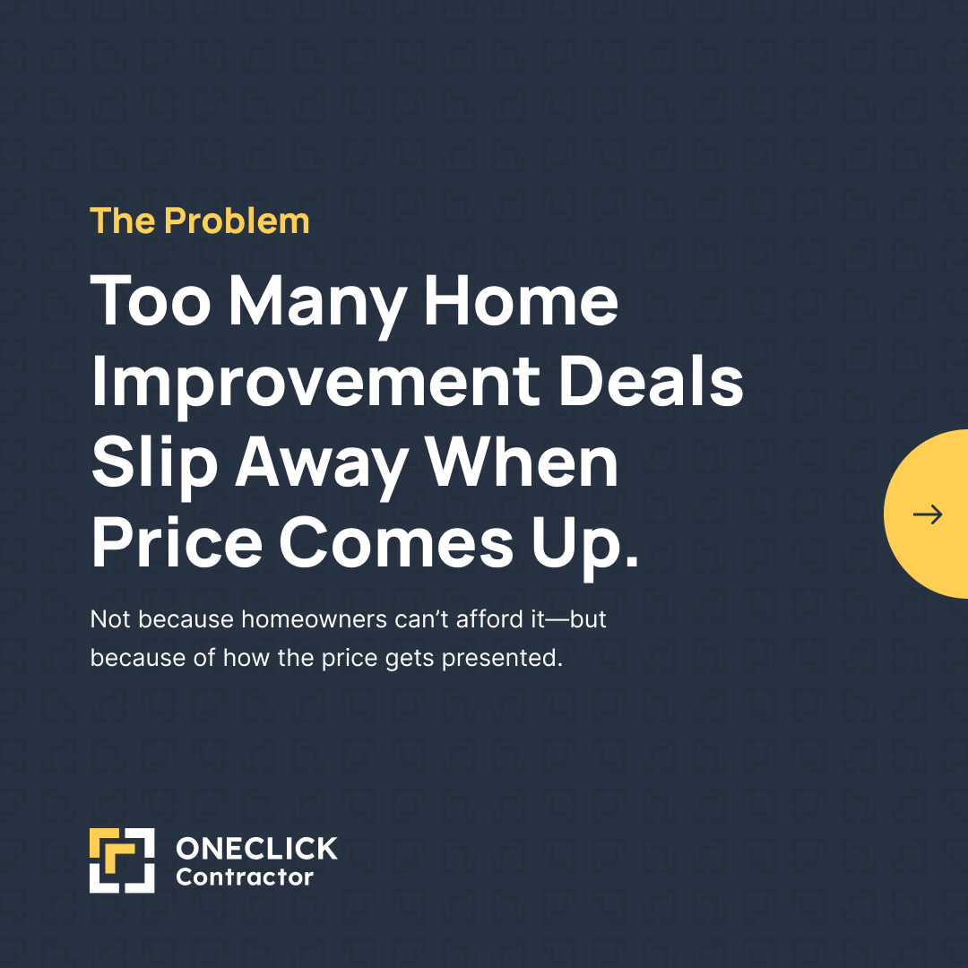 One Click Contractor General Contractor ad creative