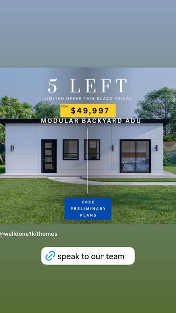 Well Done 1 Kit Homes General Contractor ad creative